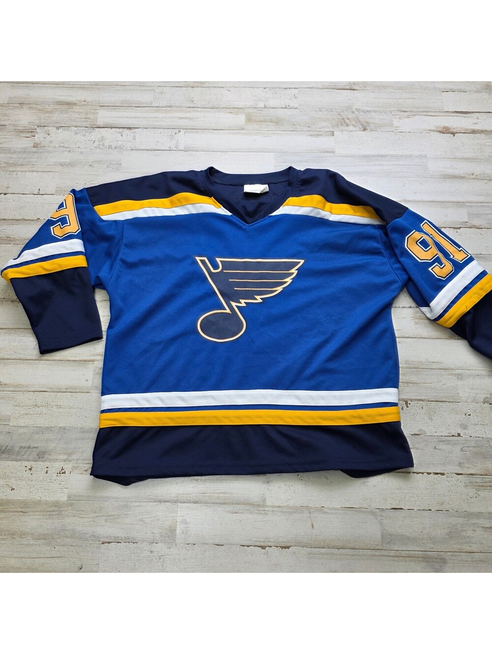 St Louis Blues Vladimir Tarasenko #91 Youth XL Hockey Jersey 100% Polyester